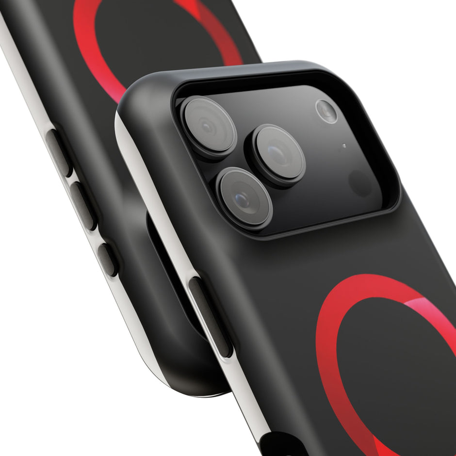 MagSafe Mobilskal – Röd Ringdesign