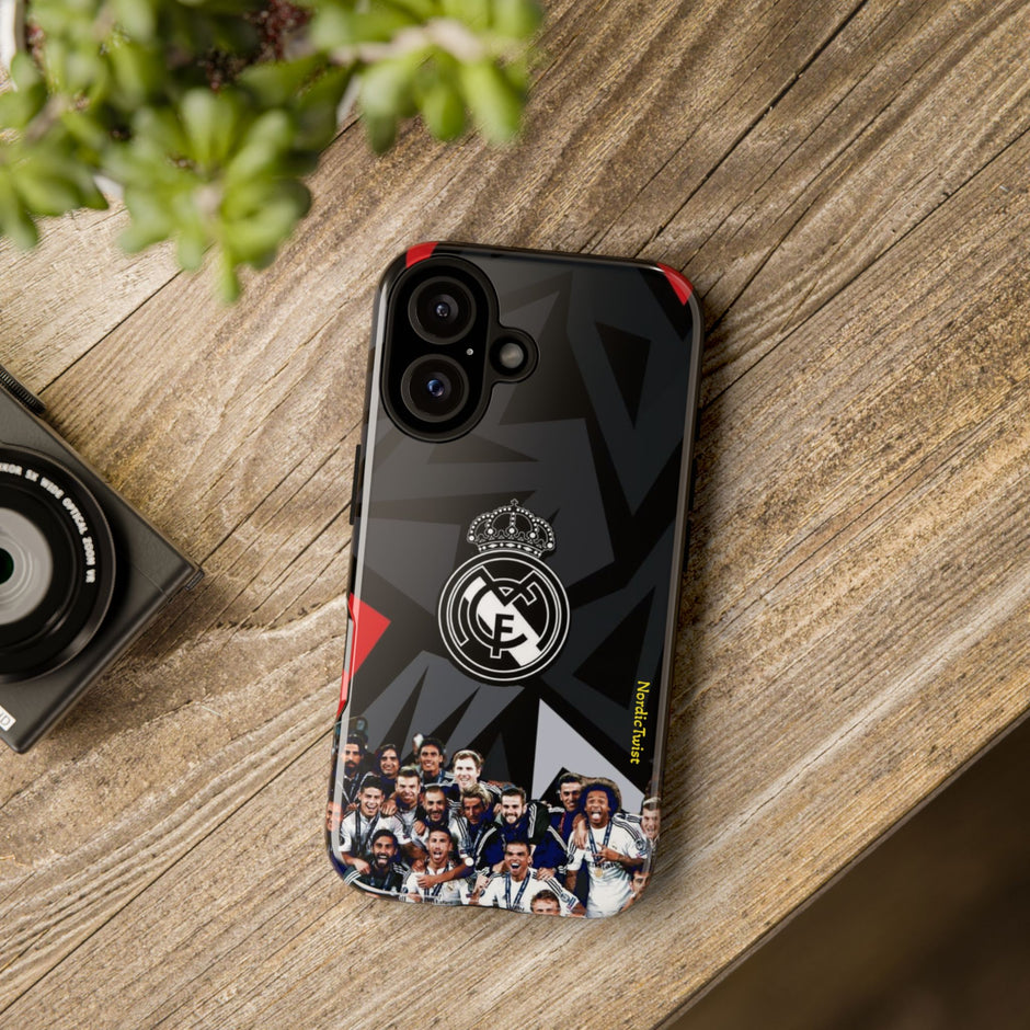 Soccer Team Photo Tough Case – Real Madrid Champions Phone Case