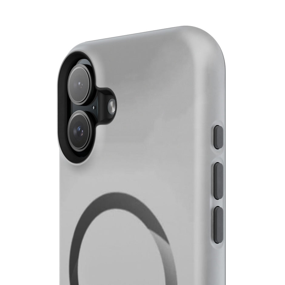 MagSafe Mobilskal – Grå Ringdesign