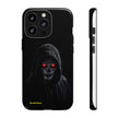 Tough Phone Case – Hooded Grim Reaper with Red Glowing Eyes
