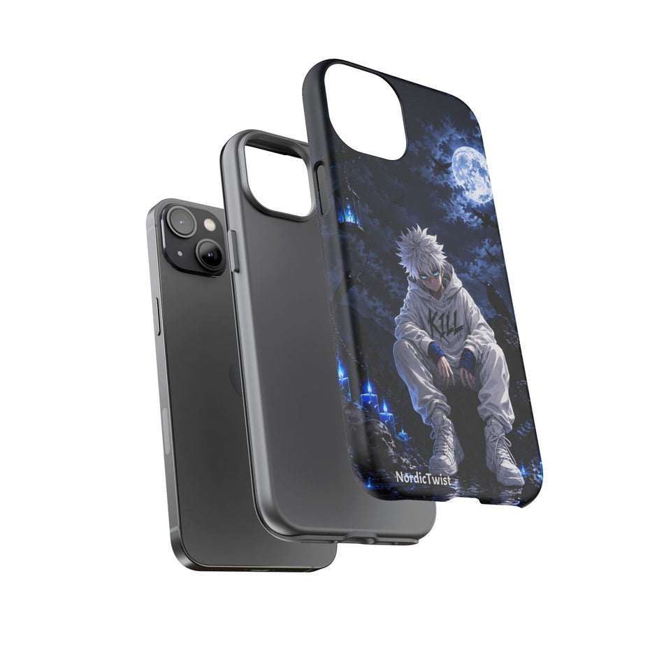 Anime Moonlit Character Tough Phone Case