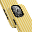 Yellow Stripe Tough Phone Case