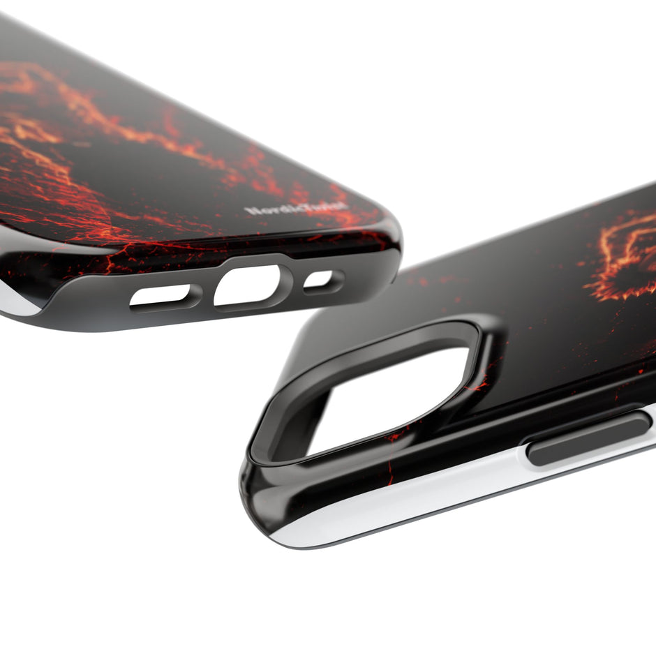 Stöttåligt mobilskal–Eldig silhuett