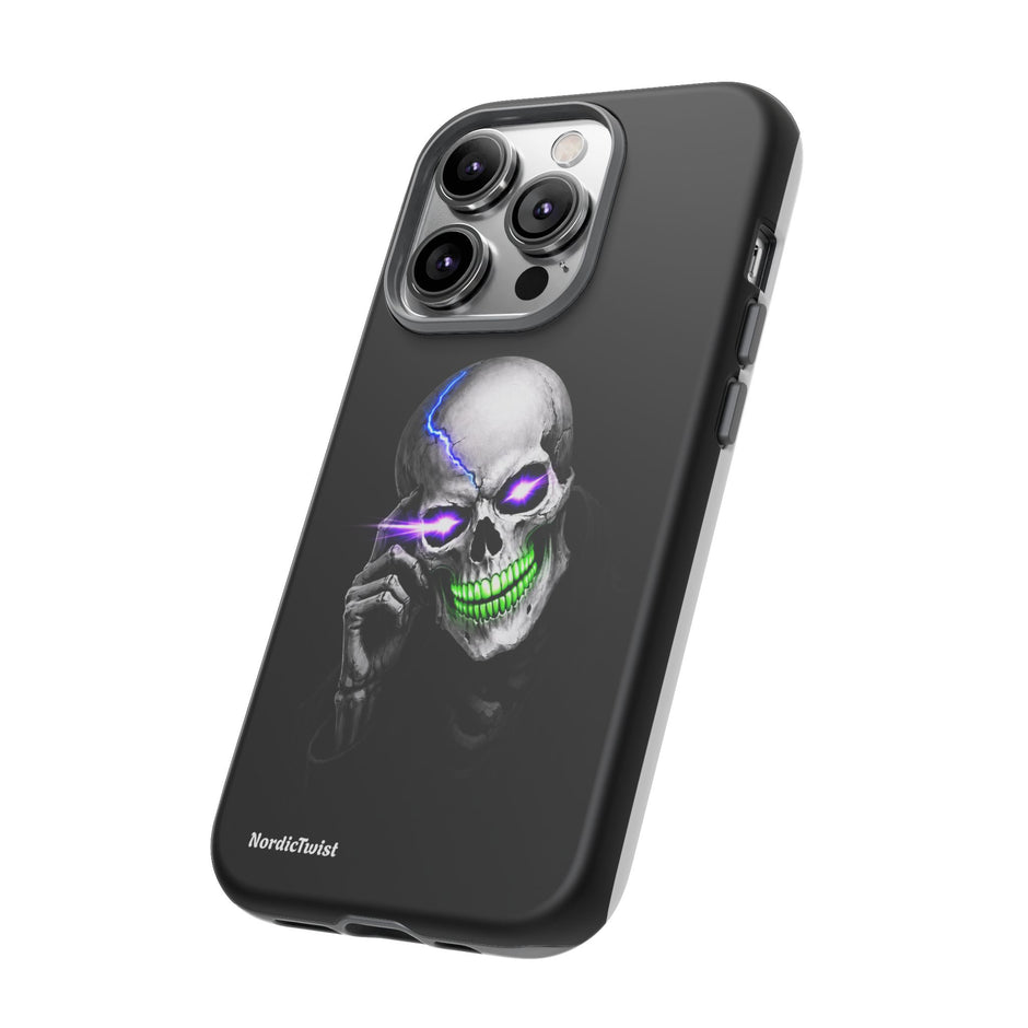 Neon Skull Tough Phone Case