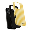 Yellow Stripe Tough Phone Case