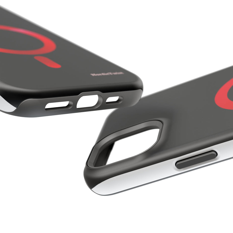 MagSafe Mobilskal – Röd Ringdesign