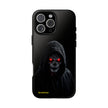 Tough Phone Case – Hooded Grim Reaper with Red Glowing Eyes