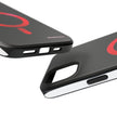 MagSafe Mobilskal – Röd Ringdesign
