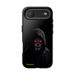 Tough Phone Case – Hooded Grim Reaper with Red Glowing Eyes