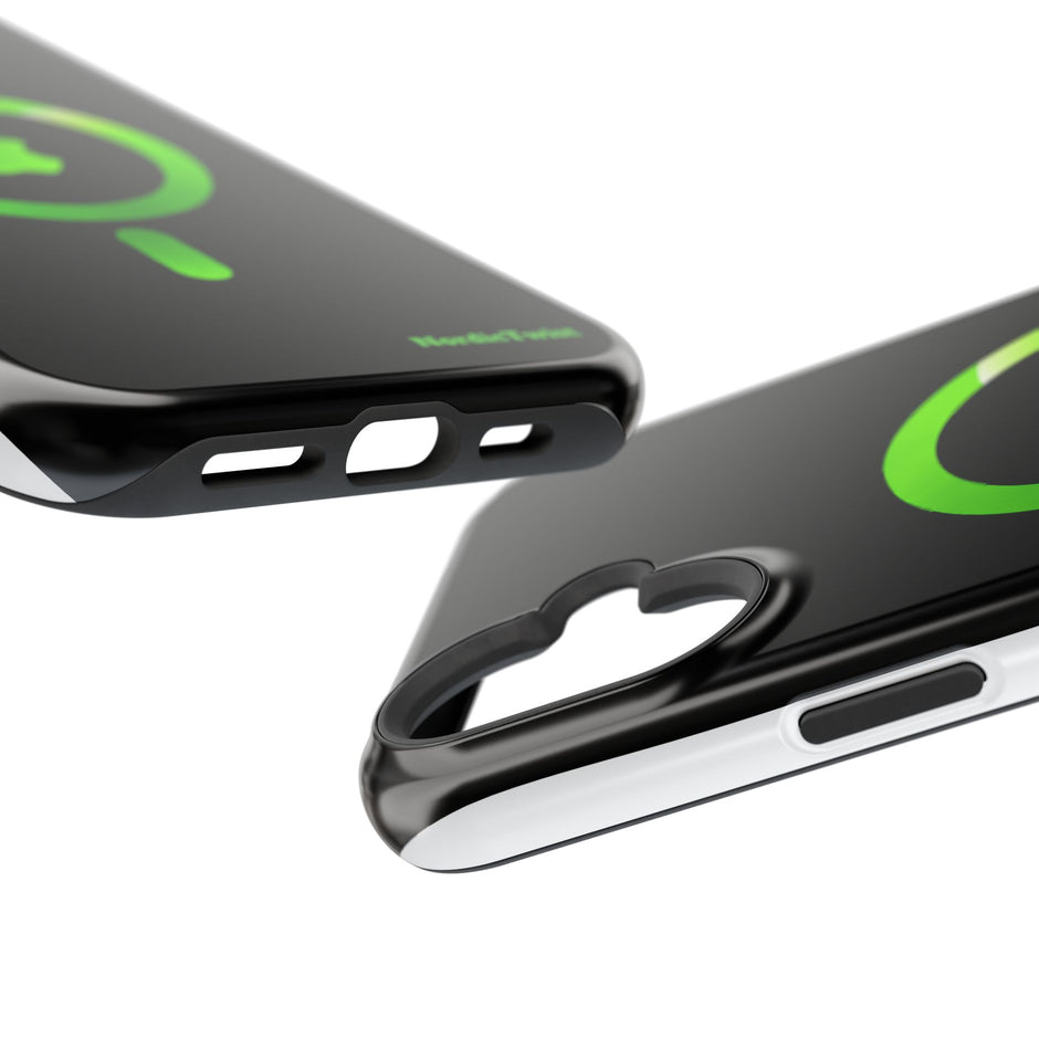MagSafe Mobilskal Neongrön Ring