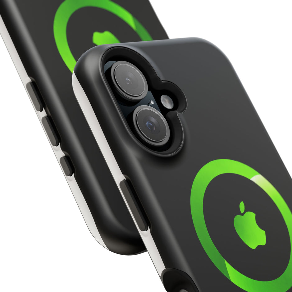 MagSafe Mobilskal Neongrön Ring