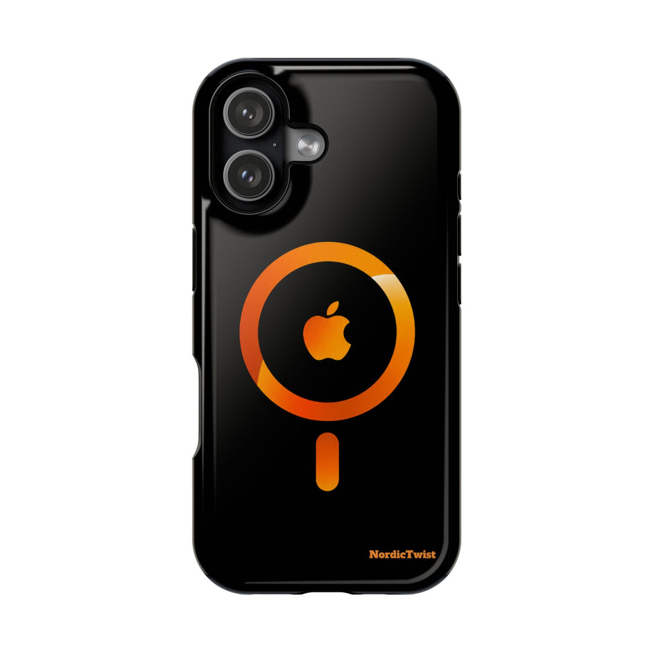 Stöttåligt MagSafe iPhone-skal – Orange Sökikon