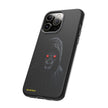 Tough Phone Case – Hooded Grim Reaper with Red Glowing Eyes