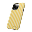 Yellow Stripe Tough Phone Case