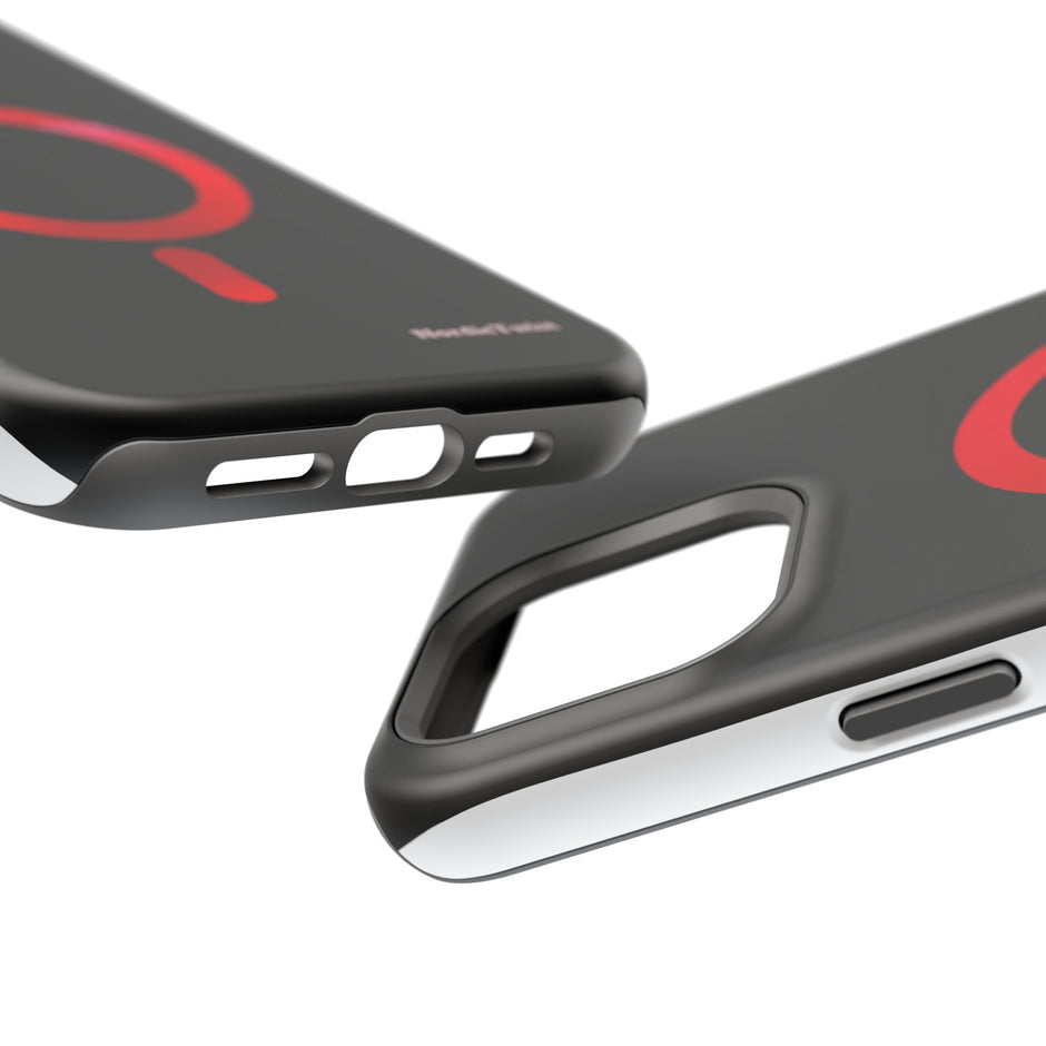 MagSafe Mobilskal – Röd Ringdesign