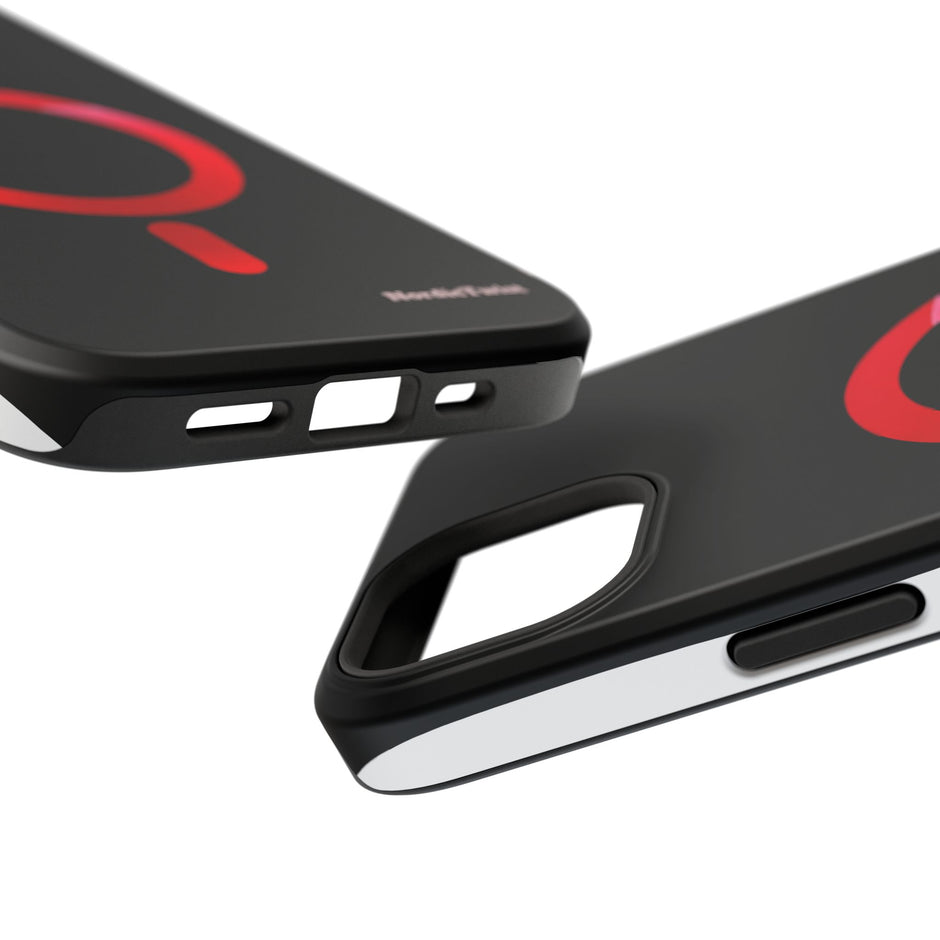 MagSafe Mobilskal – Röd Ringdesign