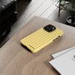 Yellow Stripe Tough Phone Case