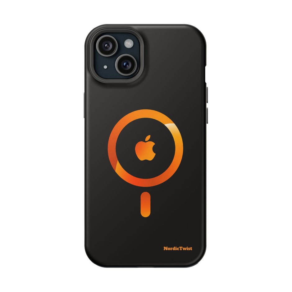 Stöttåligt MagSafe iPhone-skal – Orange Sökikon