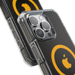MagSafe Clear Phone Case – Yellow Ring