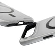 MagSafe Mobilskal – Grå Ringdesign