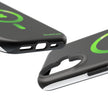 MagSafe Mobilskal Neongrön Ring