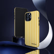 Yellow Stripe Tough Phone Case