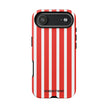 Red Striped Phone Case - Tough Cases for Stylish Protection