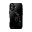 Tough Phone Case – Hooded Grim Reaper with Red Glowing Eyes