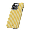 Yellow Stripe Tough Phone Case