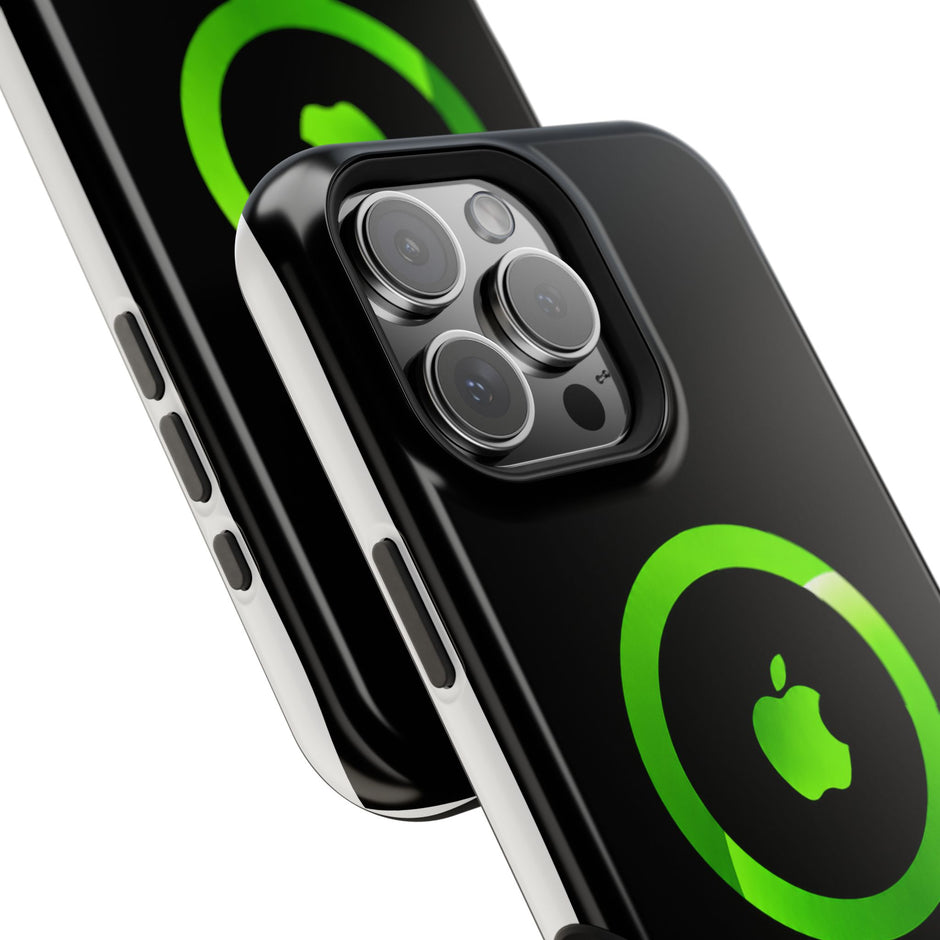 MagSafe Mobilskal Neongrön Ring