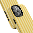 Yellow Stripe Tough Phone Case