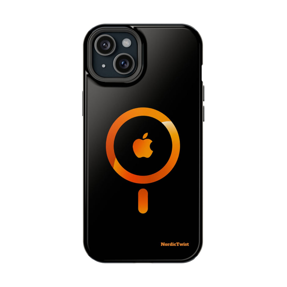Stöttåligt MagSafe iPhone-skal – Orange Sökikon
