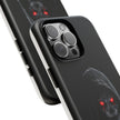 Tough Phone Case – Hooded Grim Reaper with Red Glowing Eyes