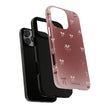 Cherry Bow Phone Case — Cute Red Gradient Protective Cover