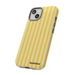 Yellow Stripe Tough Phone Case