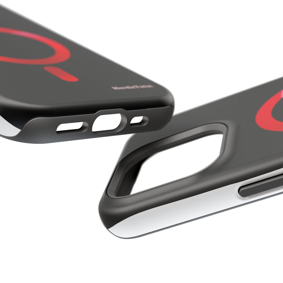MagSafe Mobilskal – Röd Ringdesign