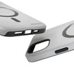MagSafe Mobilskal – Grå Ringdesign
