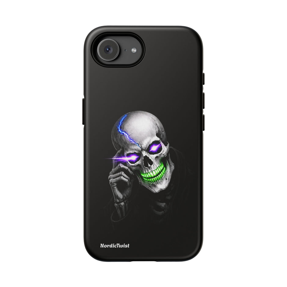 Neon Skull Tough Phone Case