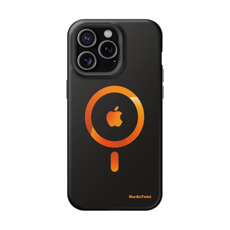 Stöttåligt MagSafe iPhone-skal – Orange Sökikon