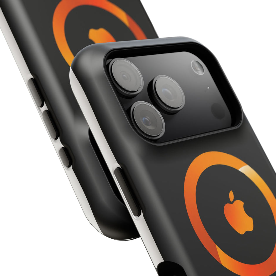 Stöttåligt MagSafe iPhone-skal – Orange Sökikon