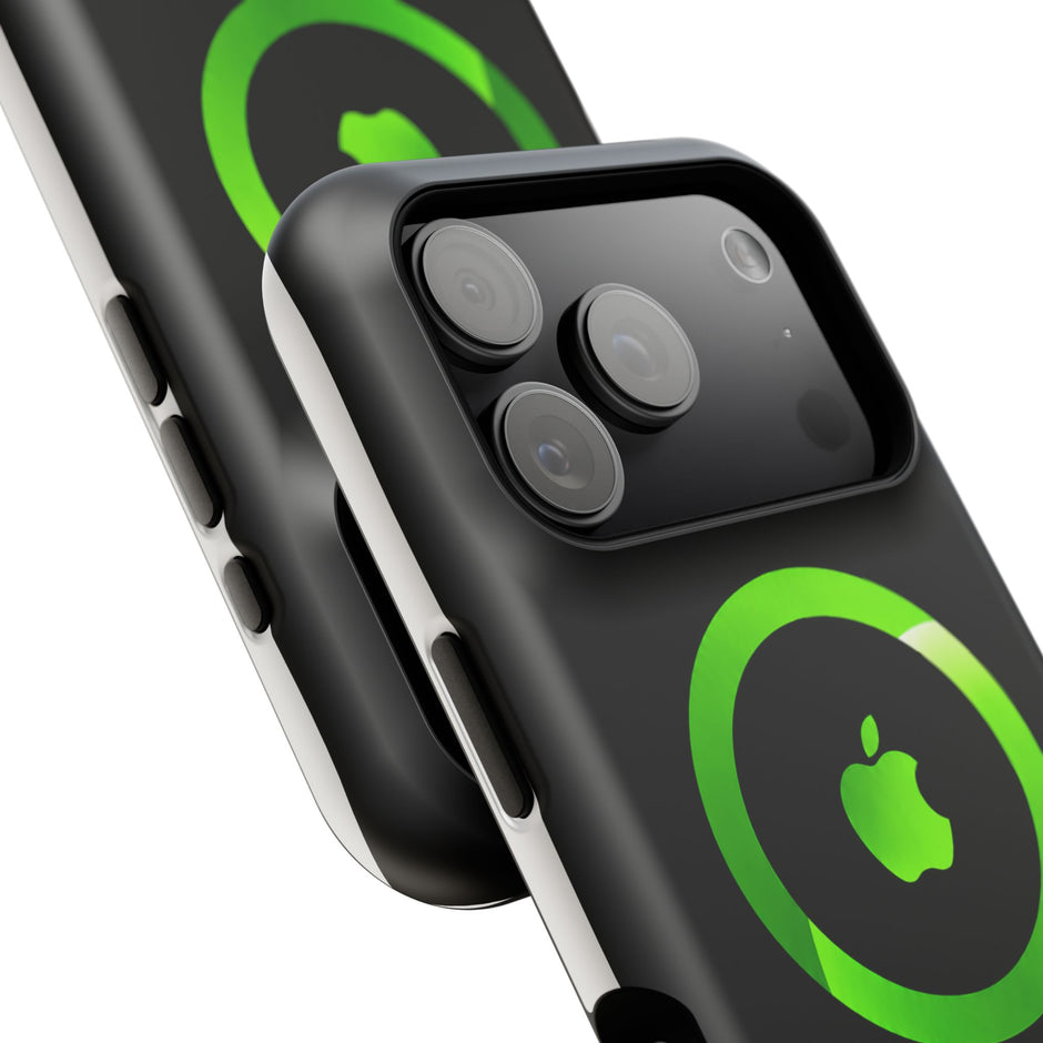 MagSafe Mobilskal Neongrön Ring