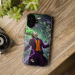 Joker Chaos Tough Phone Case — Electric Cards Graphic iPhone Case
