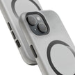 MagSafe Mobilskal – Grå Ringdesign