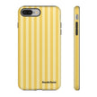 Yellow Stripe Tough Phone Case