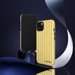 Yellow Stripe Tough Phone Case