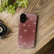Cherry Bow Phone Case — Cute Red Gradient Protective Cover