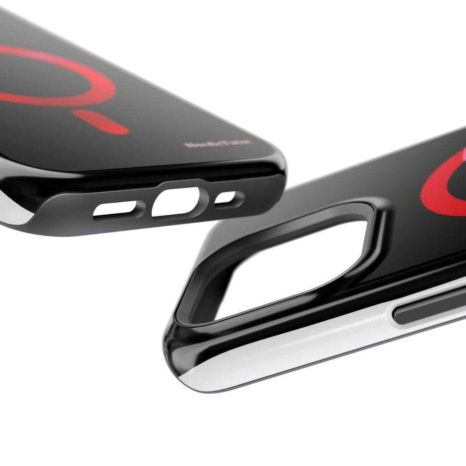 MagSafe Mobilskal – Röd Ringdesign