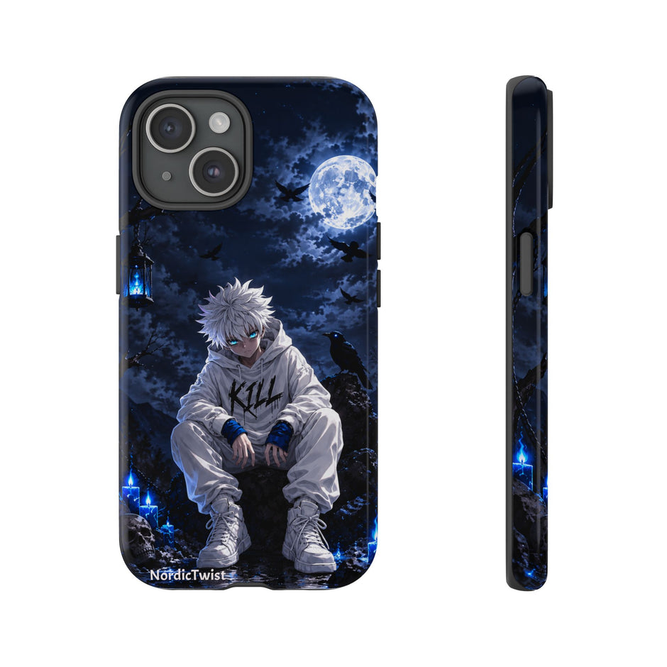 Anime Moonlit Character Tough Phone Case
