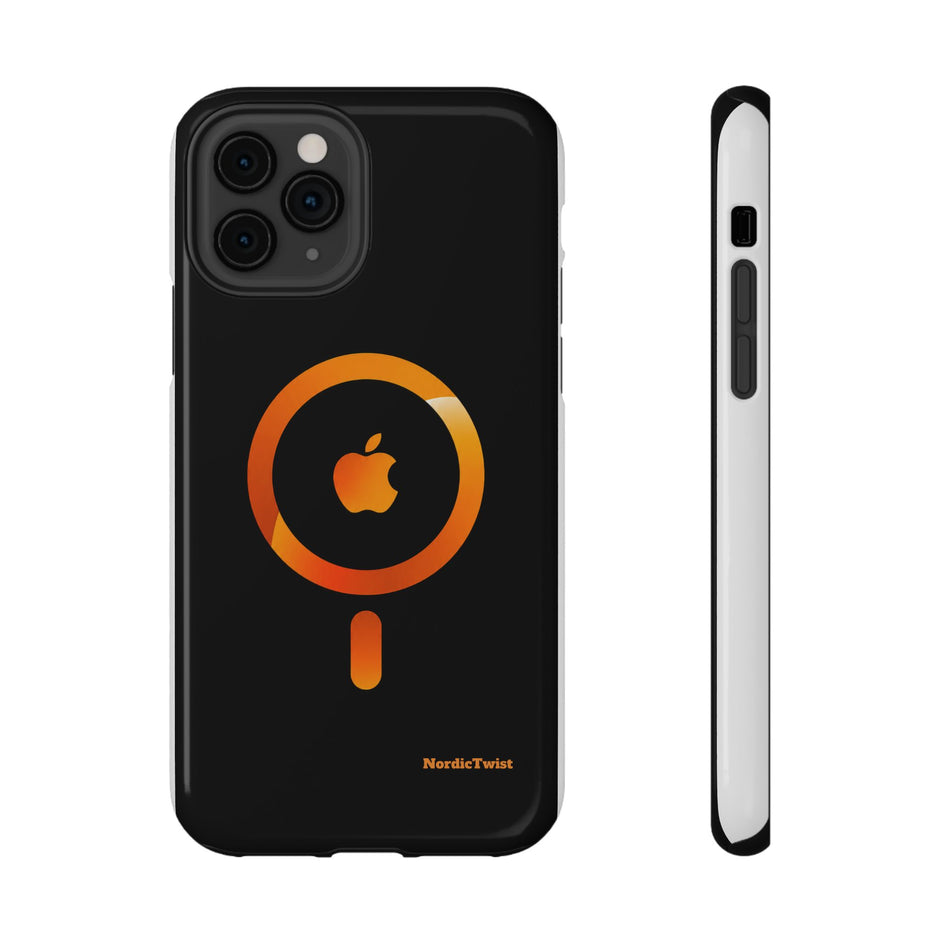Stöttåligt MagSafe iPhone-skal – Orange Sökikon