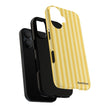 Yellow Stripe Tough Phone Case